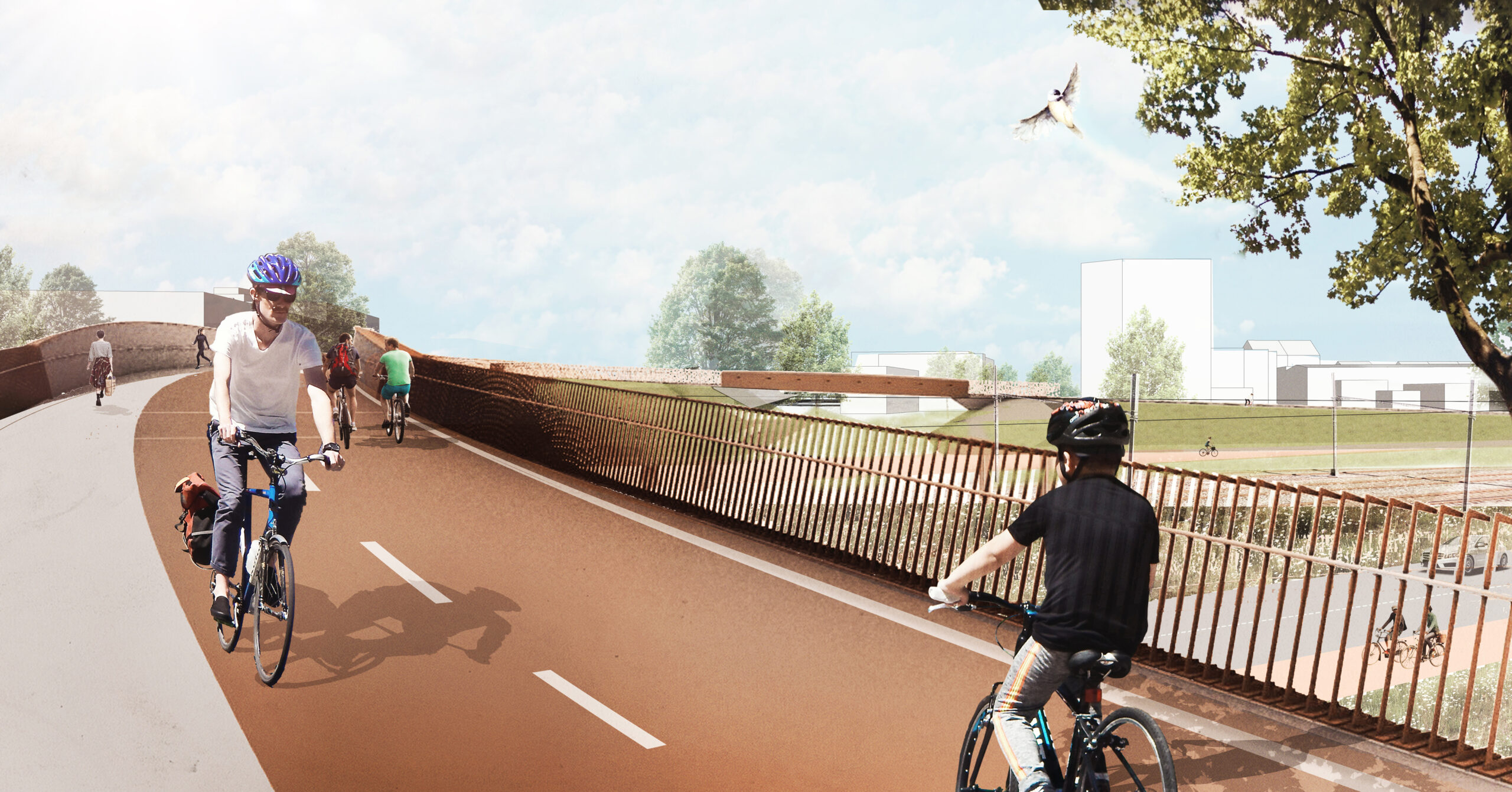 Kruger and Zuidweg bicycle and foot bridges – Ney & Partners